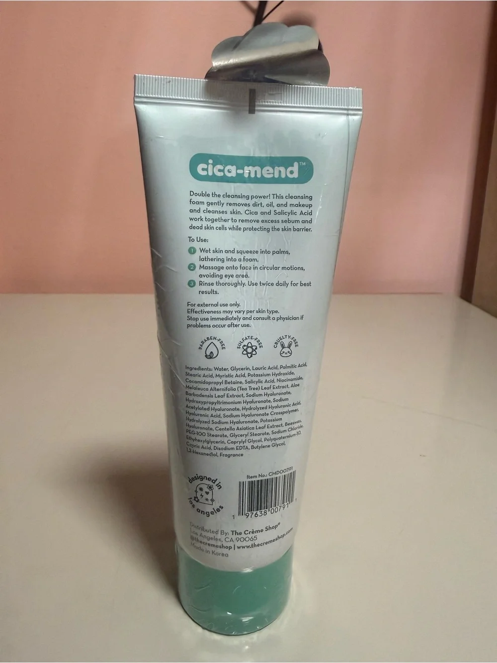 The Creme Shop cleansing foam